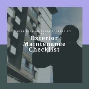 Building Exterior Maintenance checklist