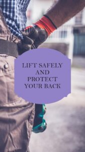 Lifting and Back Safety