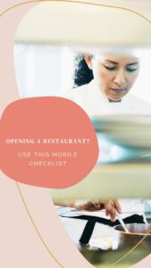 Restaurant Opening Checklist