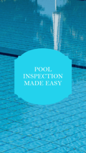 residential pool inspection