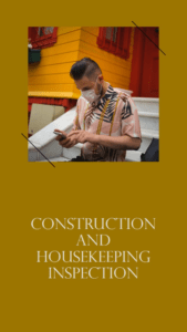 Construction Housekeeping Checklist