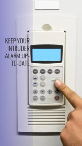 Intruder Alarm Maintenance inspection