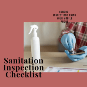 Sanitation Inspection checklist 