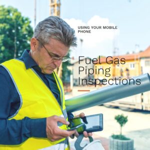 residential fuel gas piping inspection