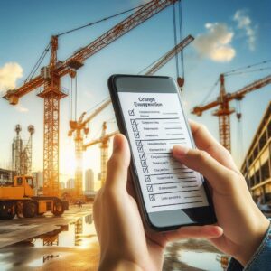 Crane Checklist for Inspection