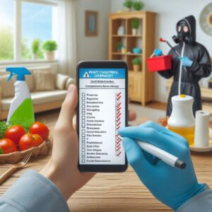 Pest Control Inspection Checklist