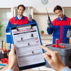 Pest Control Inspection Checklist