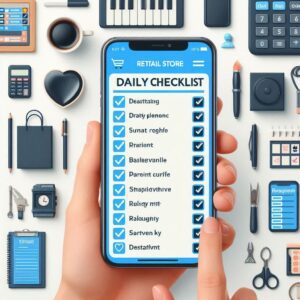 Retail Store Daily Checklist Template