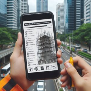 Weekly Scaffold Inspection Checklist