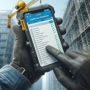 Weekly Scaffold Inspection Checklist