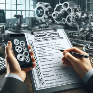 Manufacturing Safety Audit Checklist Monthly