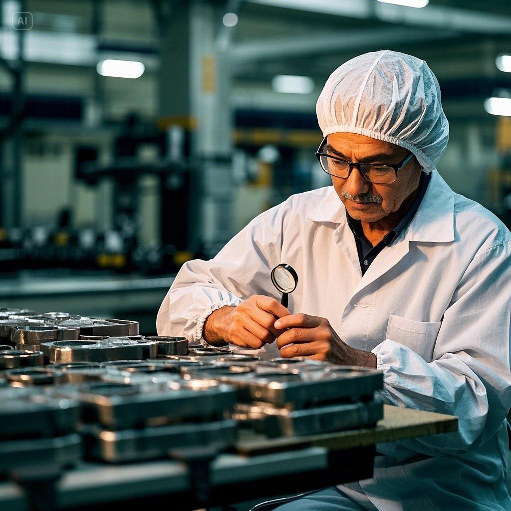 Production Quality Control Checklist for Manufacturing