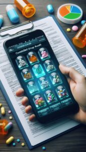 Controlled Drug Book Audit using mobile phone ()