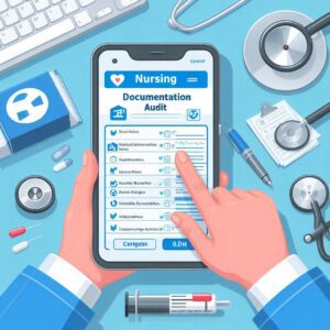 Nursing Documentation Audit checklist using mobile phone ()