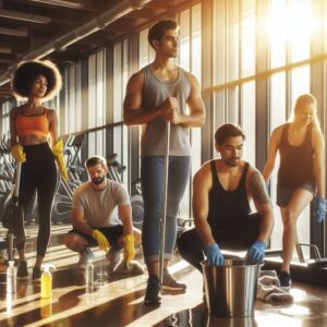 Fitness Center Cleaning Checklist ()