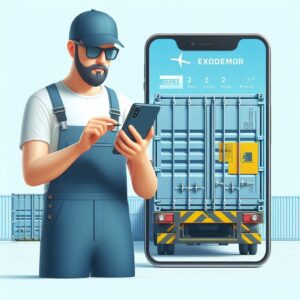 Reefer Container Inspection using mobile phone ()