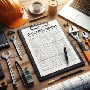 Daily Site Report Template ()
