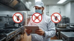 methods of Pest Control in Food Hygiene inspection using tablet
