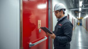 Fire Door Inspection using tablet